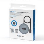 Aisens-USB-C-Dock-M.2--NGFF--Asuc-M2D014-Gr-SATA-NVME-a-USB3.1-GEN2---Color-Gris