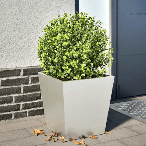 VidaXL Fioriera da Giardino 40x40x40 cm in Acciaio Inox