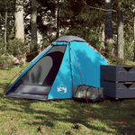 VidaXL Tenda da Campeggio a Cupola per 2 Persone Blu Impermeabile