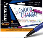 Bic-Intensity-Colour-Change-Pack-de-6-Rotuladores---TecnologIa-de-Cambio-de-Color---Punta-Fina-de-0.4mm---Colores-Surtid