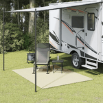 VidaXL Tappeto da Tenda Crema 4x2 m