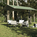 VidaXL Telone da Campeggio Verde 400x294 cm Impermeabile