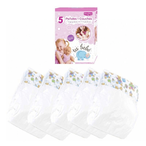 RosaToys Accessori per Bambole Diapers Box RosaToys