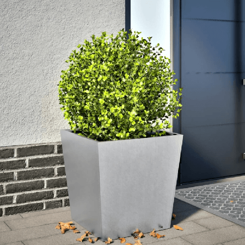 VidaXL Fioriera da Giardino 50x50x50 cm in Acciaio Zincato
