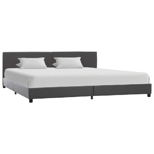 VidaXL Giroletto Grigio in Similpelle 180x200 cm