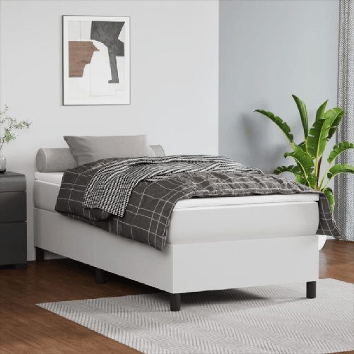 VidaXL Giroletto Bianco 90x190 cm in Similpelle