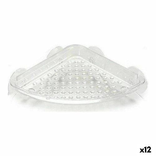 Berilo Mensole Berilo CB12222 Trasparente PVC polistirene 18 x 5 x 25 cm 12 Unità