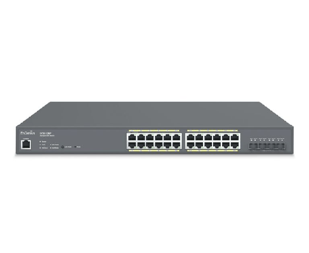 Engenius ecs1528p switch di rete gestito l2+ gigabit ethernet (10/100/1000