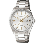 Casio Orologio Uomo Casio DATE - SILVER, GOLD INDEXES (Ø 39 mm)
