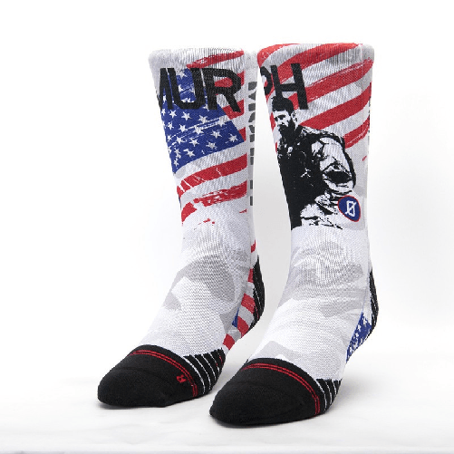 Scrimmage Calzini unisex Scrimmage Fitness Murph White