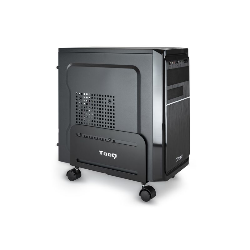 TooQ-UMCS0004-B-supporto-per-CPU-Supporto-CPU-a-carrello-Nero