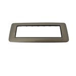 VIMAR  Placca vimar 20687 7 moduli in metallo serie eikon finitura metallo verniciato *** colore