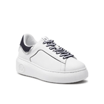 AX ARMANI EXCHANGE SCARPE SNEAKERS DONNA AX ARMANI EXCHANGE XDX108 XV788 PELLE BIANCO ORIGINALE AI