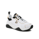 AX ARMANI EXCHANGE SCARPE SNEAKERS DONNA AX ARMANI EXCHANGE XDX104 XV580 PELLE BIANCO ORIGINALE AI