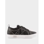 AX ARMANI EXCHANGE SCARPE SNEAKERS DONNA AX ARMANI EXCHANGE XDX114 XV693 PELLE NERO ORIGINALE AI