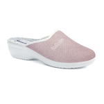 INBLU SCARPE PANTOFOLE CIABATTE DONNA INBLU BJ000052 BJ52 TESSUTO ROSA ORIGINAL PE2025