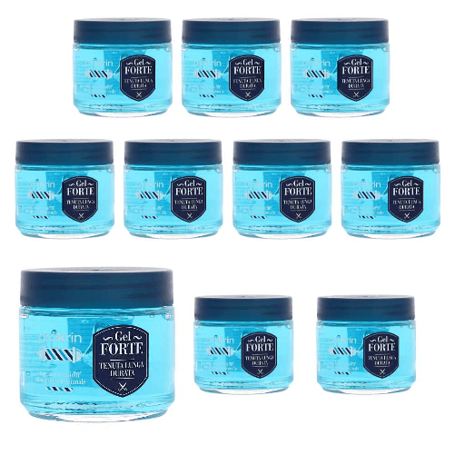Prokrin gel forte per capelli tenuta lunga durata pezzi 12 vasetto ml 100