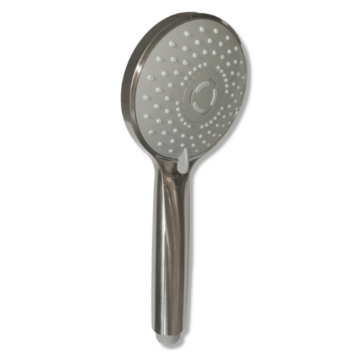 COTROS Doccetta nickel spazzolato 3 getti ugelli sistema anticalcare