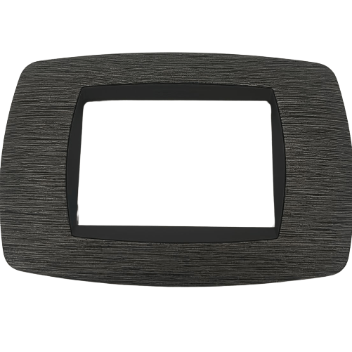 Master modo placca satinato grigio compatibili con supporti master modo *** numero posti 3 posti