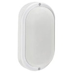 OPTONICA Plafoniera led impermeabile ovale 8 watt pari a 40 watt colore bianco neutro
