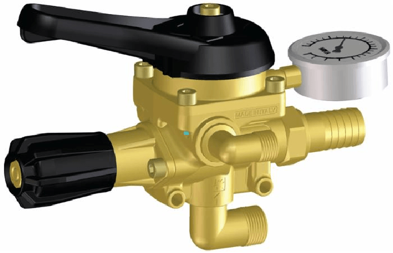 Braglia Comando con regolatore in ottone M170 OT- portata 150 l/min