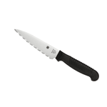 Spyderco Spyderco KITCHEN CLASSICS CUCINA (Small Utility) CM.11,4 SERRATED BLACK K05SBK
