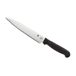 Spyderco Spyderco KITCHEN CLASSICS CUCINA (Utility) CM.16,5 SERRATED BLACK K04SBK
