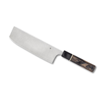 Spyderco Spyderco ITAMAE NAKIRI 7.28 CM.18,5 BURL G-10 K17GPBNBK