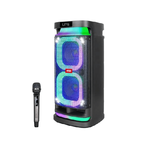 XO  Altoparlante Karaoke XO F58 - Bluetooth - 40W - Illuminazione RGB - Microfono wireless incluso