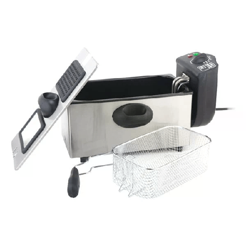 Muvip  Friggitrice elettrica Muvip - 3 litri - Manici Cool Touch - Completamente rimovibile