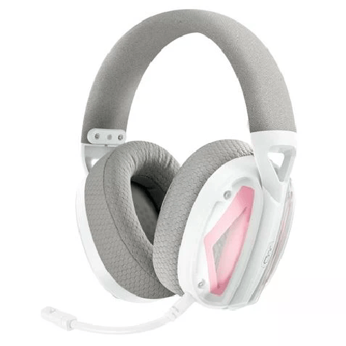 XO Cuffie da gioco XO BE46 - Wireless - Microfono regolabile - Multipiattaforma - Colore bianco