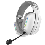 Coolsound Cuffie da gioco Bluetooth Coolsound G11 - Illuminazione RGB - Bianco