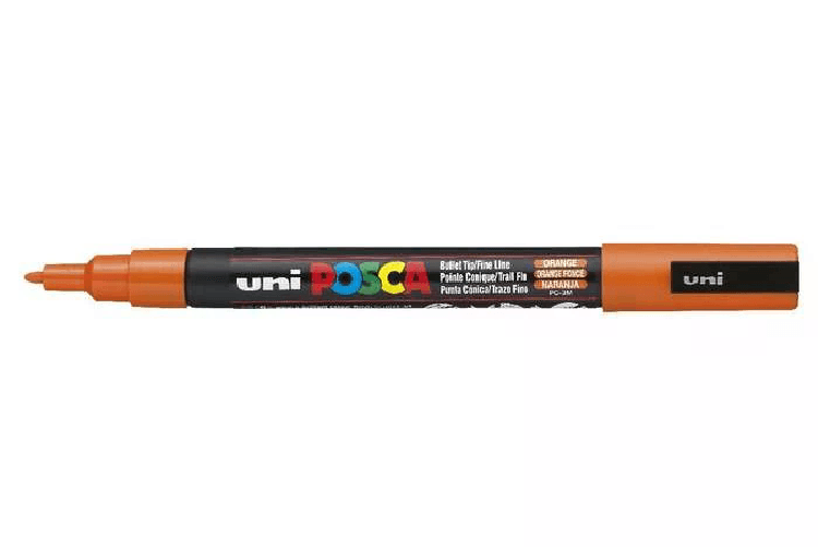 POSCA uni PC-3M evidenziatore 1 pz Tipo di punta Arancione