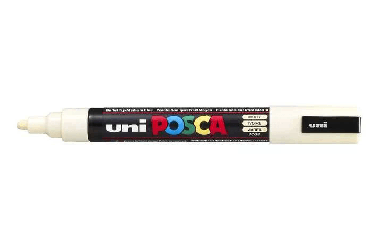 POSCA uni PC-5M evidenziatore 1 pz Tipo di punta Avorio