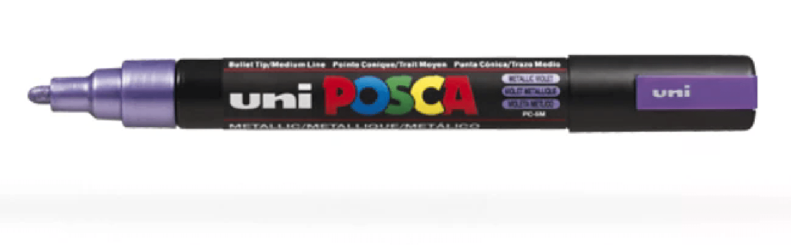 POSCA PC5M VTM evidenziatore 1 pz Punta sottile Viola metallico