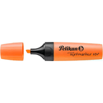 Pelikan Textmarker 490 - A base d'acqua - 3 larghezze di linea - Arancione fluorescente