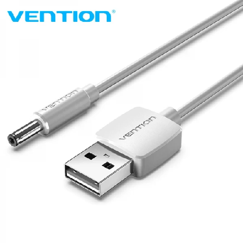 Vention Cavo convertitore Vention USB maschio a DC 35 mm maschio - 15 m - Colore bianco