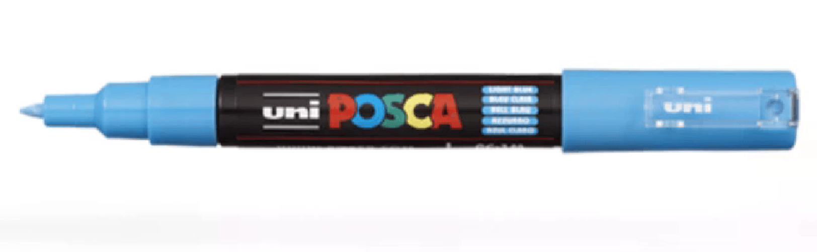 POSCA PC1MC BC evidenziatore 1 pz Punta sottile Azzurro
