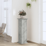 VidaXL Supporto per Piante Grigio 33x33x100 cm in Truciolato