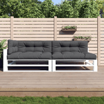 VidaXL Cuscini per Pallet 5 pz Antracite in Tessuto