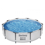 Pidema:Piscina bambini Bestway Steel Pro Max 366x76 cm di altezza, piscine giardino fuoriterra rigide con pompa filtrante inclusa.