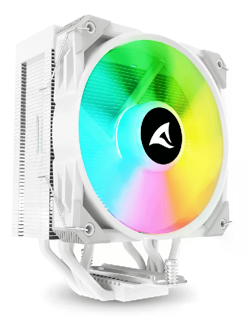 Sharkoon Dissipatore Ad Aria 1X 120Mm Argb Pwm Fan 5X Copper Pipes Direct Touch Tdp 230W Effetto