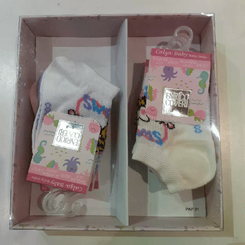 Enrico Coveri Calzini In Cotone Bambina Petite 325ASS
