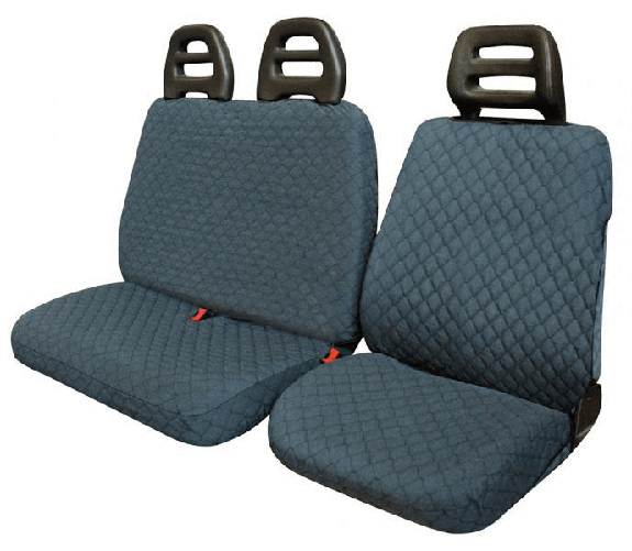 Cora Manufacturing Coprisedili per furgoni tg. SP23 tess. cotone trapuntato avio