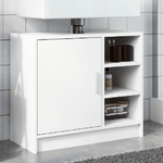 VidaXL Mobile Lavabo Bianco 63x29x55 cm in Truciolato