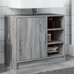 VidaXL Mobile Lavabo Grigio Sonoma 63x29x55 cm in Legno Multistrato