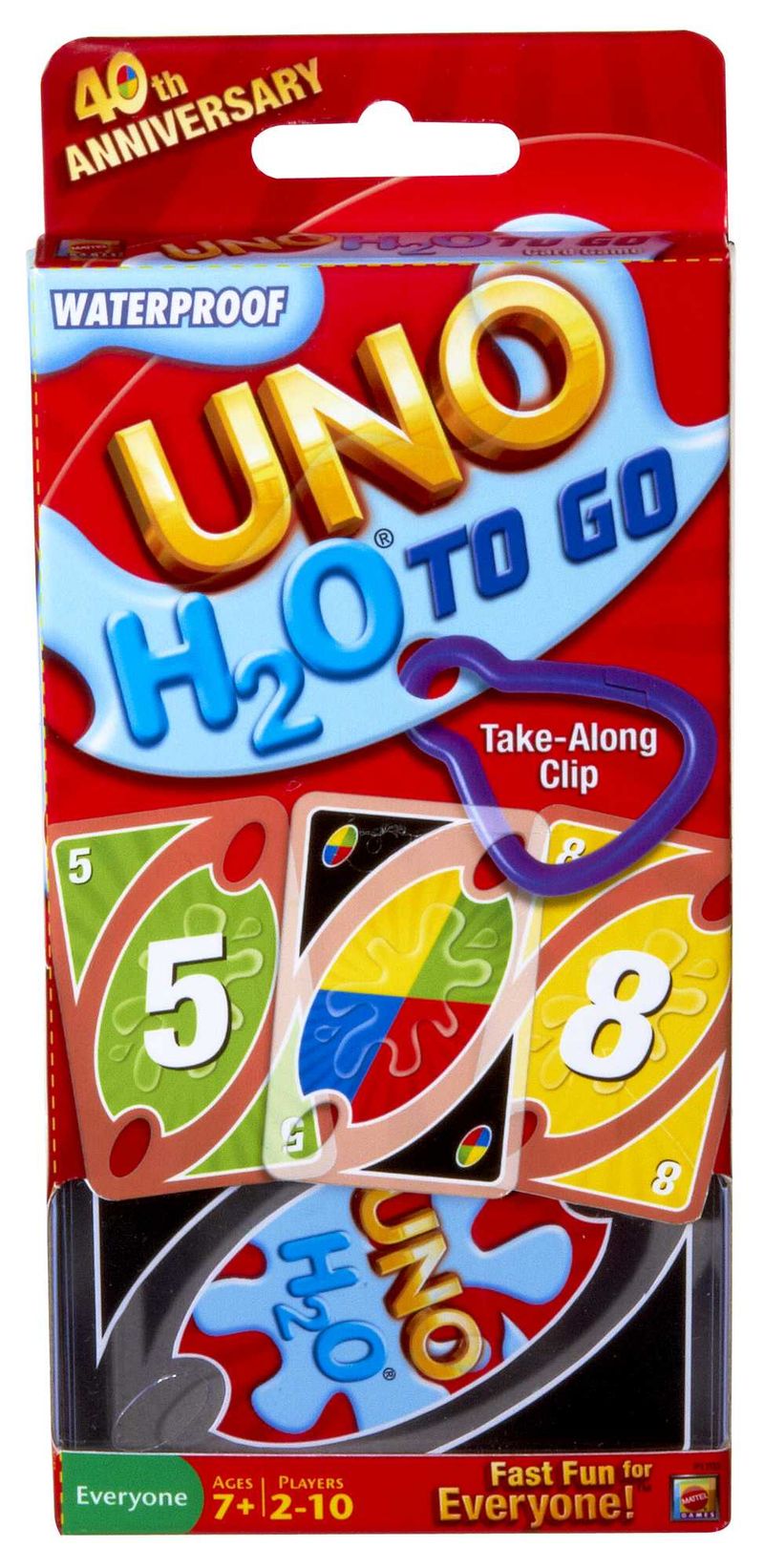 Mattel-UNO-H2O-To-Go-Carta-da-gioco-Famiglia