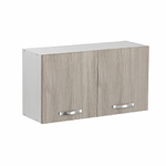 Pidema:Mobile pensile sopracappa per cucina componibile. Mobili pensili per cucine componibili con anta olmo 90 cm, dimensioni 49x90x32 cm.