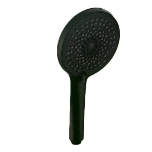 TECOM Doccetta vulcano 4 getti abs nero opaco diametro 110