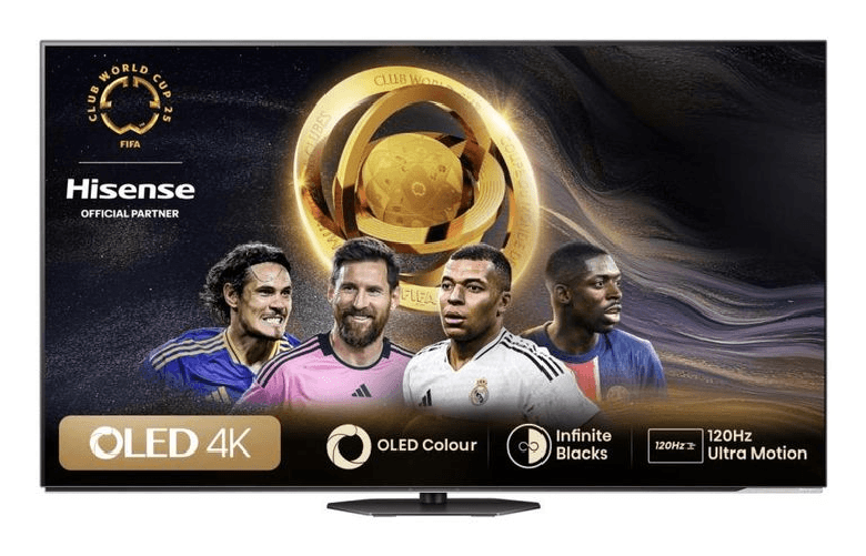 Hisense 55a86n tv 139,7 cm (55") 4k ultra hd smart tv wi-fi nero, grigio 150 cd/m²